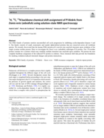 ¹H, ¹³C, ¹⁵N backbone chemical shift assignment of P18ink4c from Danio rerio (zebrafish) using solution-state NMR spectroscopy