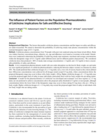 The Influence of Patient Factors on the Population Pharmacokinetics of Colchicine: Implications for Safe and Effective Dosing