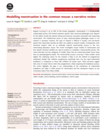 Modelling menstruation in the common mouse: a narrative review