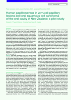 Human papillomavirus in verrucal-papillary lesions and oral squamous cell carcinoma of the oral cavity in New Zealand: a pilot study