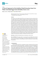 A Novel Approach to Perivitelline Fluid Extraction from Live Water-Activated Eggs from Zebrafish, Danio rerio