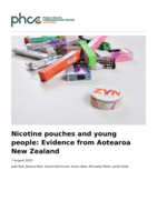 Nicotine pouches and young people: Evidence from Aotearoa New Zealand