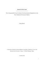 Justice for our genes:  The consequentialist case for genetic non-discrimination regulations in the New Zealand life insurance industry
