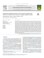 Comparative population genetics of the Antarctic grenadier fish (Macrourus whitsoni) and its parasitic copepod (Lophoura szidati)