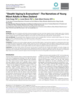 "Stealth Vaping Is Everywhere": The Narratives of Young Māori Adults in New Zealand