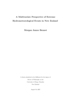 A multivariate perspective of extreme hydrometeorological events in New Zealand