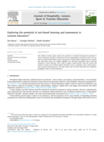 Exploring the potential of arts-based learning and assessment in tourism education