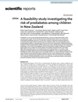 A feasibility study investigating the risk of prediabetes among children in New Zealand