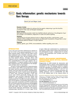 Gouty inflammation: genetic mechanisms towards flare therapy