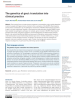 The genetics of gout: translation into clinical practice