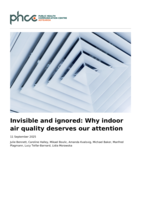 Invisible and ignored: Why indoor air quality deserves our attention