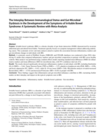 The Interplay Between Immunological Status and Gut Microbial Dysbiosis in the Development of the Symptoms of Irritable Bowel Syndrome: A Systematic Review with Meta-Analysis