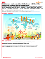Global Excess Deaths Associated with Heatwaves in 2023 and the Contribution of Human-Induced Climate Change