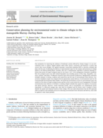 Conservation planning for environmental water to climate refugia in the manageable Murray-Darling Basin