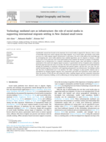 Technology mediated care as infrastructure: the role of social media in supporting international migrants settling in New Zealand small towns