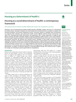 Housing as a social determinant of health: a contemporary framework