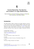 Formal Reporting: The Barriers and Enablers of Legal Mobilisation