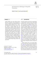 Evolutionary Biology of Aquatic Parasites