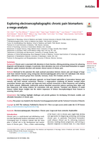 Exploring electroencephalographic chronic pain biomarkers: a mega-analysis