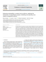 Enhancing sustainability in surgical service delivery: Exploring the intersection of comprehensive surgery scheduling and operating Room capacity management policies