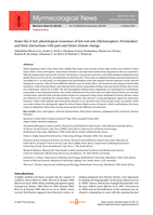 Some like it hot: physiological responses of hot-rod ants (Hymeno ptera: Formicidae) and their interactions with past and future climate change