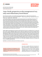 Asian–Pacific perspectives on the management of very early-onset inflammatory bowel disease