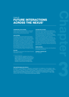 Chapter 3 – Future interactions across the nexus