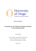 Examining the role of Bacterial Lipopolysaccharides in Myocardial Infarction