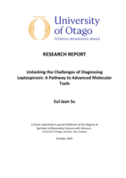 Unlocking the Challenges of Diagnosing Leptospirosis