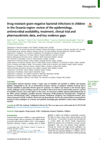 Drug-resistant gram-negative bacterial infections in children in the Oceania region: review of the epidemiology, antimicrobial availability, treatment, clinical trial and pharmacokinetic data, and key evidence gaps