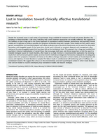 Lost in translation: toward clinically effective translational research