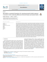 MicroRNAs as potential biomarkers for assessing prenatal alcohol exposure: A narrative review analyzing differences between human and animal studies