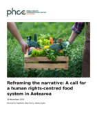 Reframing the narrative: A call for a human rights-centred food system in Aotearoa