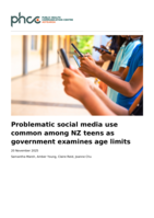 Problematic social media use common among NZ teens as government examines age limits