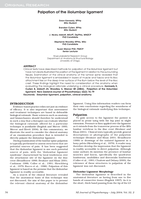 Palpation of the iliolumbar ligament