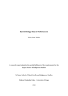 Beyond Strategy - Steps to Pacific Success