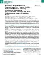 Nephrology Health Professionals’ Perspectives on Their Preferred Modality for Scientific Meetings, Balancing Affordability, Sustainability and Opportunities to Interact With Peers: An International Society of Nephrology Survey