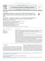 Longitudinal associations of carotid artery stiffness with progression of cerebrovascular disease, incident dementia and cognitive decline in older adults