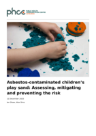 Asbestos-contaminated children's play sand: Assessing, mitigating and preventing the risk