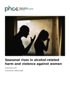 Seasonal rises in alcohol-related harm and violence against women