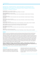 Designing, Implementing, and Evaluating a Framework for Managing Concussions in Aotearoa New Zealand Secondary Schools: A Study Protocol