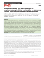 Systematic review and meta-analyses of nonpharmacological interventions for co-occurring chronic pain and posttraumatic stress disorder