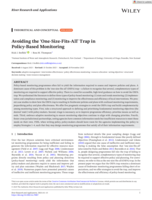 Avoiding the ‘One-Size-Fits-All’ Trap in Policy-Based Monitoring