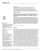Independent and joint associations of cardiorespiratory fitness and lower-limb muscle strength with cardiometabolic risk in older adults