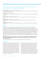 Concurrent Validity of Clinical Balance Tests and Falls Risk for Older Adults with Cognitive Impairment