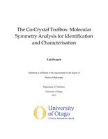 The co-crystal toolbox: Molecular symmetry analysis for identification and characterisation