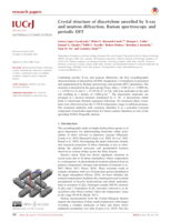 Crystal structure of diacetylene unveiled by X-ray and neutron diffraction, Raman spectroscopy and periodic DFT