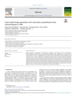 Cross-modal image generation with uncertainty quantification from echo cardiogram to MRI