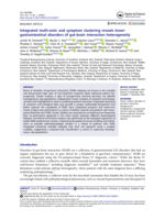 Integrated multi-omic and symptom clustering reveals lower-gastrointestinal disorders of gut-brain interaction heterogeneity
