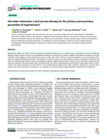 Hot-water immersion: a (not so) new therapy for the primary and secondary prevention of hypertension?